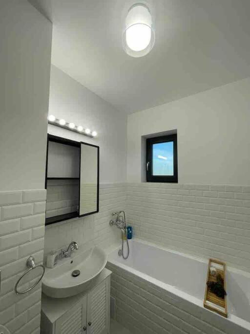 Modern 2-Bedroom Apartment In New Residence Craiova Eksteriør billede